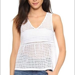 JACK By BB Dakota Tiffani Peplum Top - size M